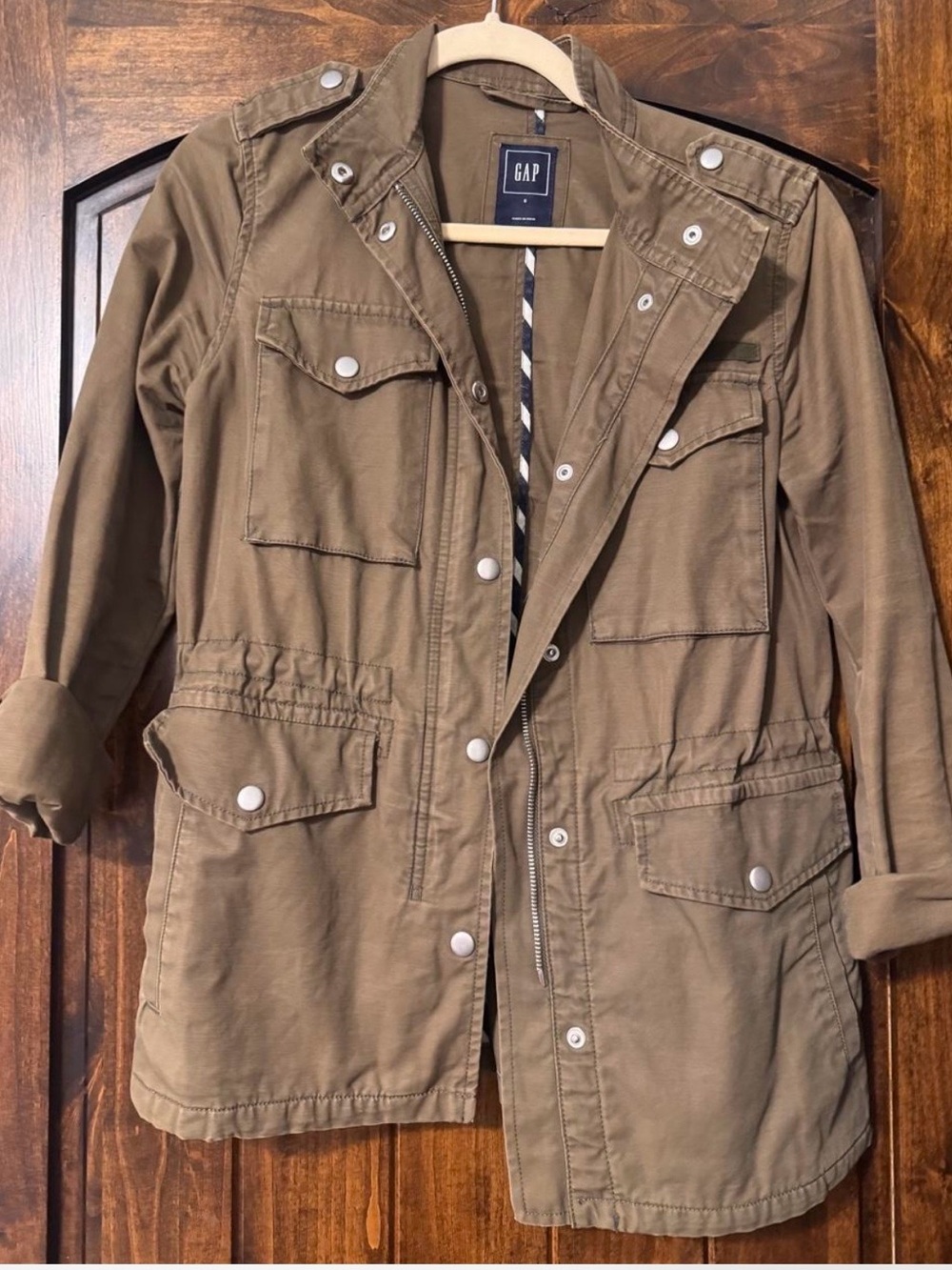 GAP Olive Green Women's Utility Jacket